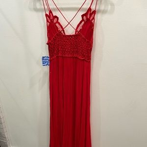 Free people Adella Lacey maxi dress